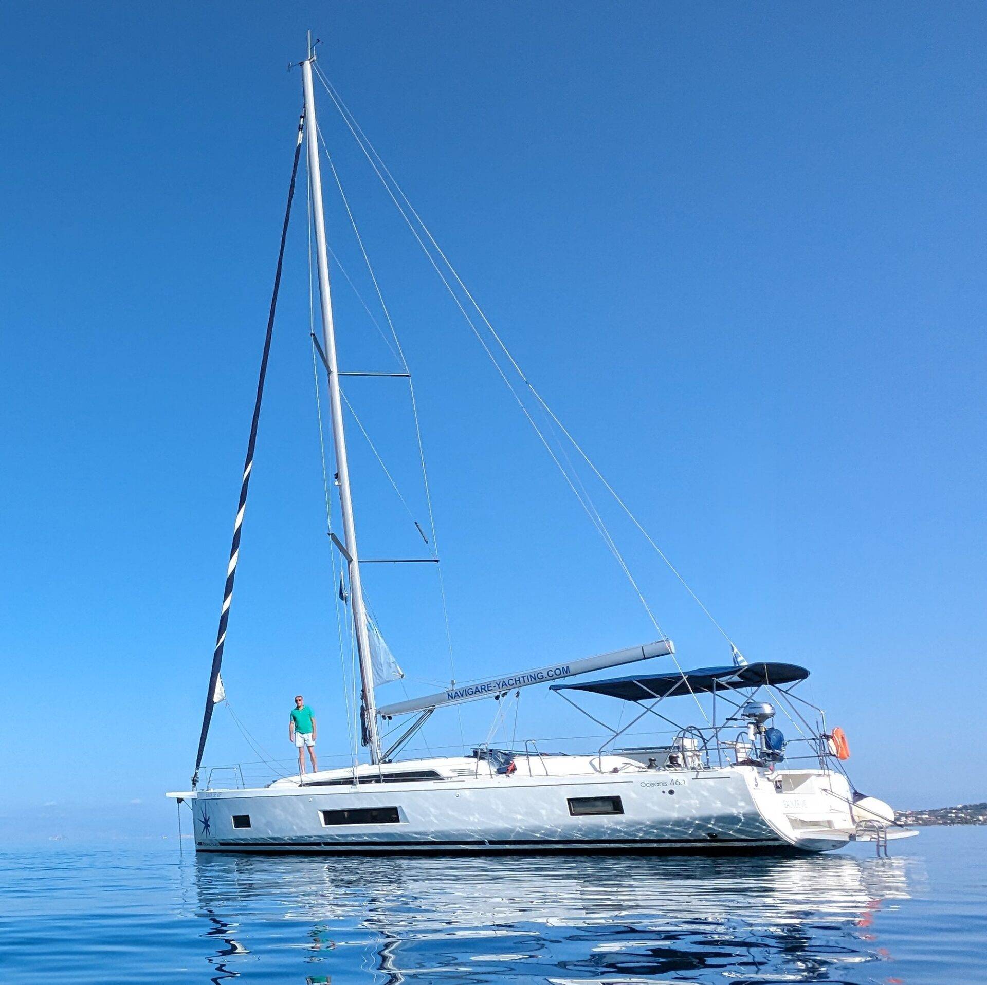 Athen Okt. 2023 Beneteau Oceanis 46.1 Eaux de Vie, Navigare Yachting2730